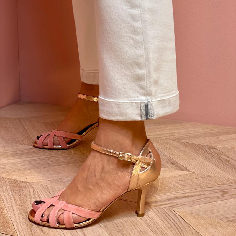 Sandals for Women | Block Pointed Toe Heels