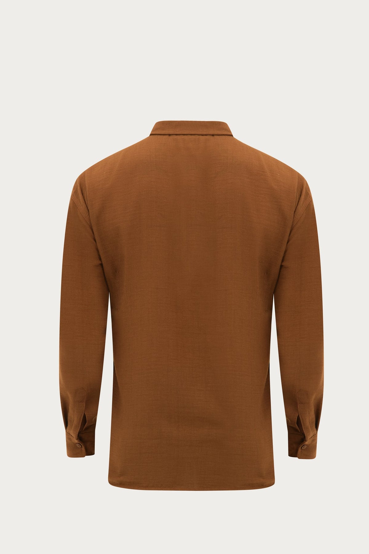 Men's Cotton Relaxed-Fit Shirt – detail