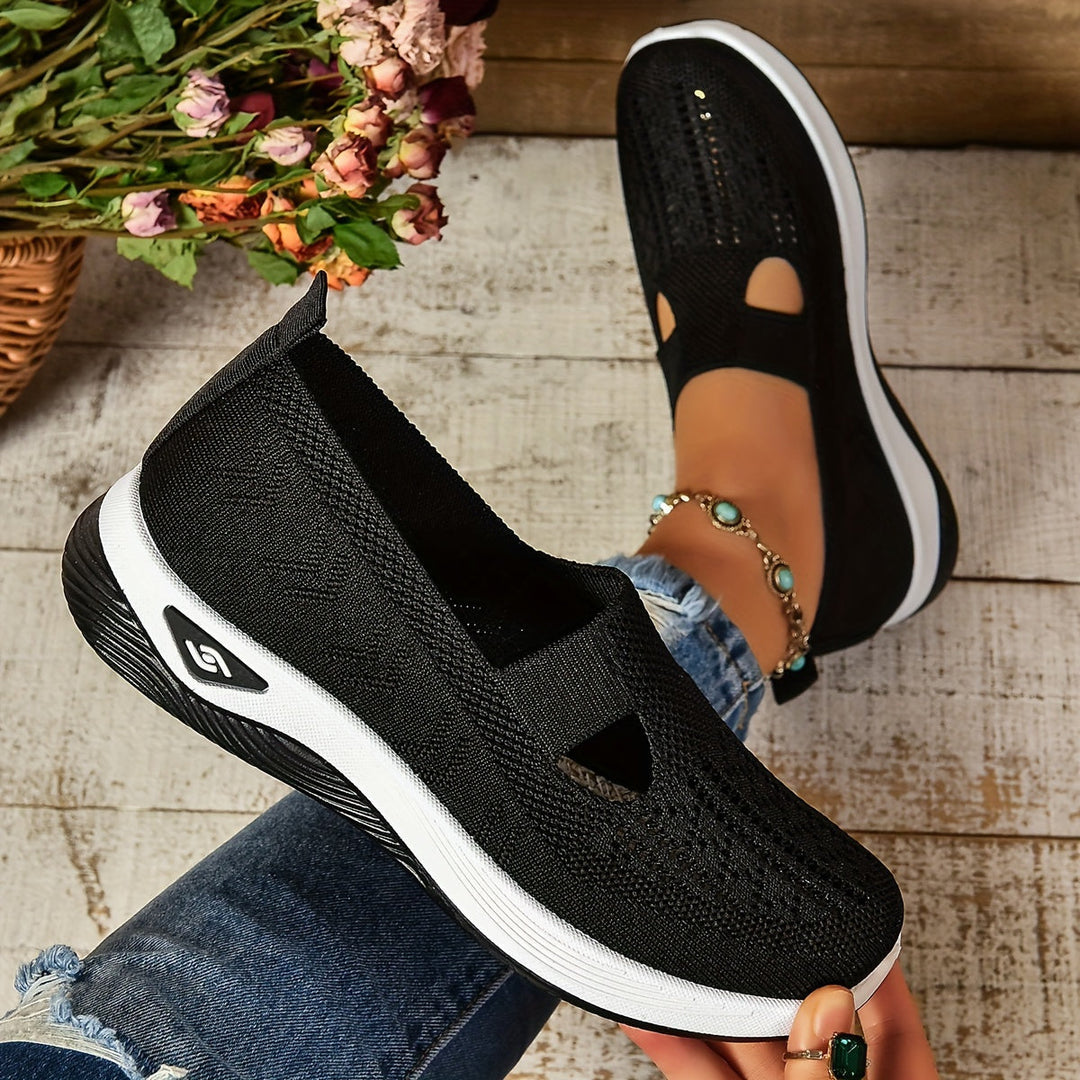Women's Slip-On Trainers | Perforated Orthopaedic
