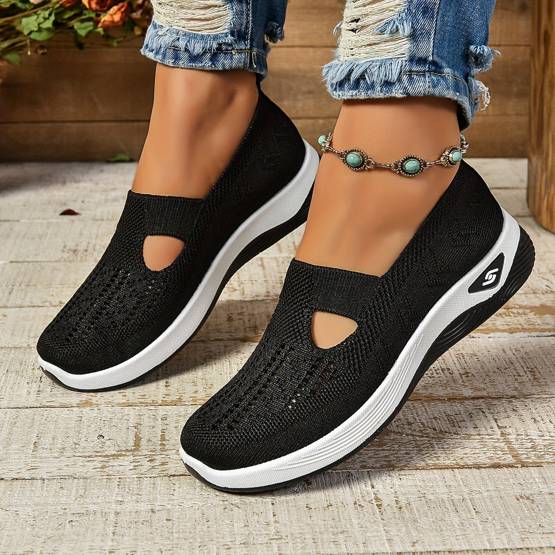 Women's Slip-On Trainers | Perforated Orthopaedic