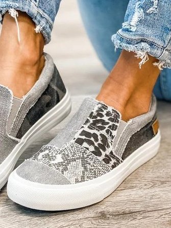 Morgan | Loafers For Women | Slip-On Patterned Upper
