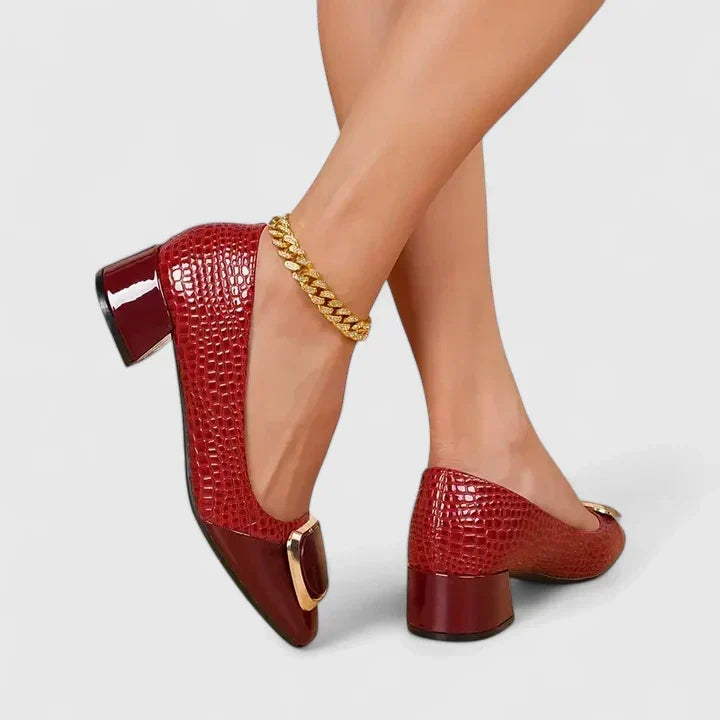Loafers For Women | Block Heel Closed Toe