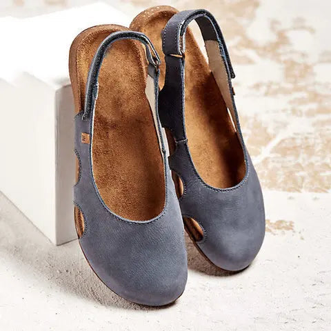 Flats For Women | Closed Toe With Slingback Strap