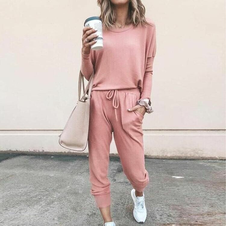 Rita | Women's Two-Piece Set | Jogger-style Trousers