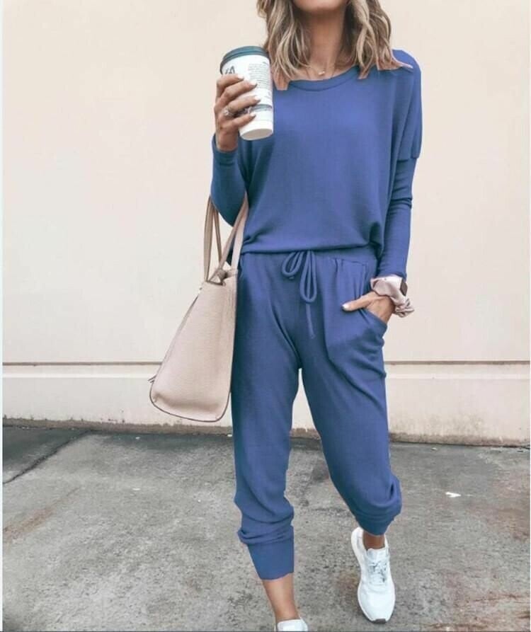Rita | Women's Two-Piece Set | Jogger-style Trousers