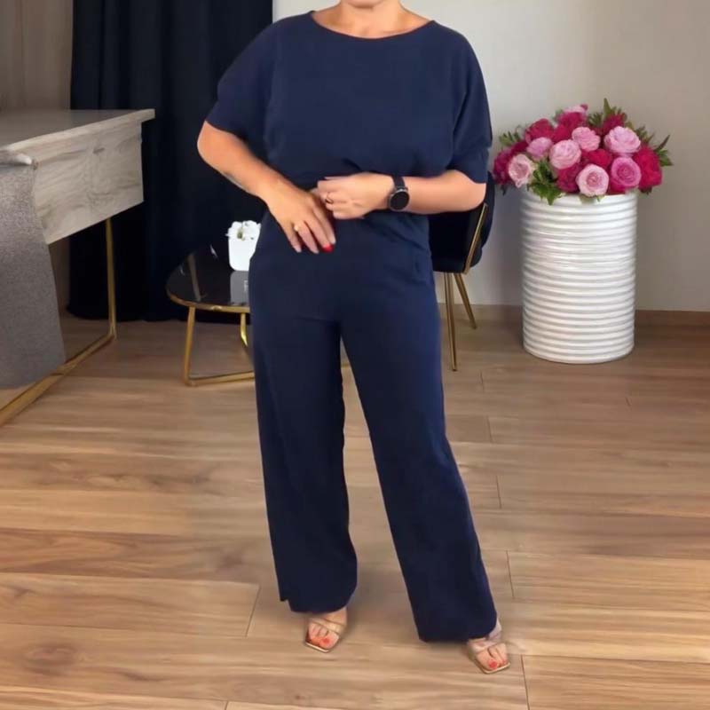 Women's Three-Piece Set | Longline Cardigan Straight Trousers