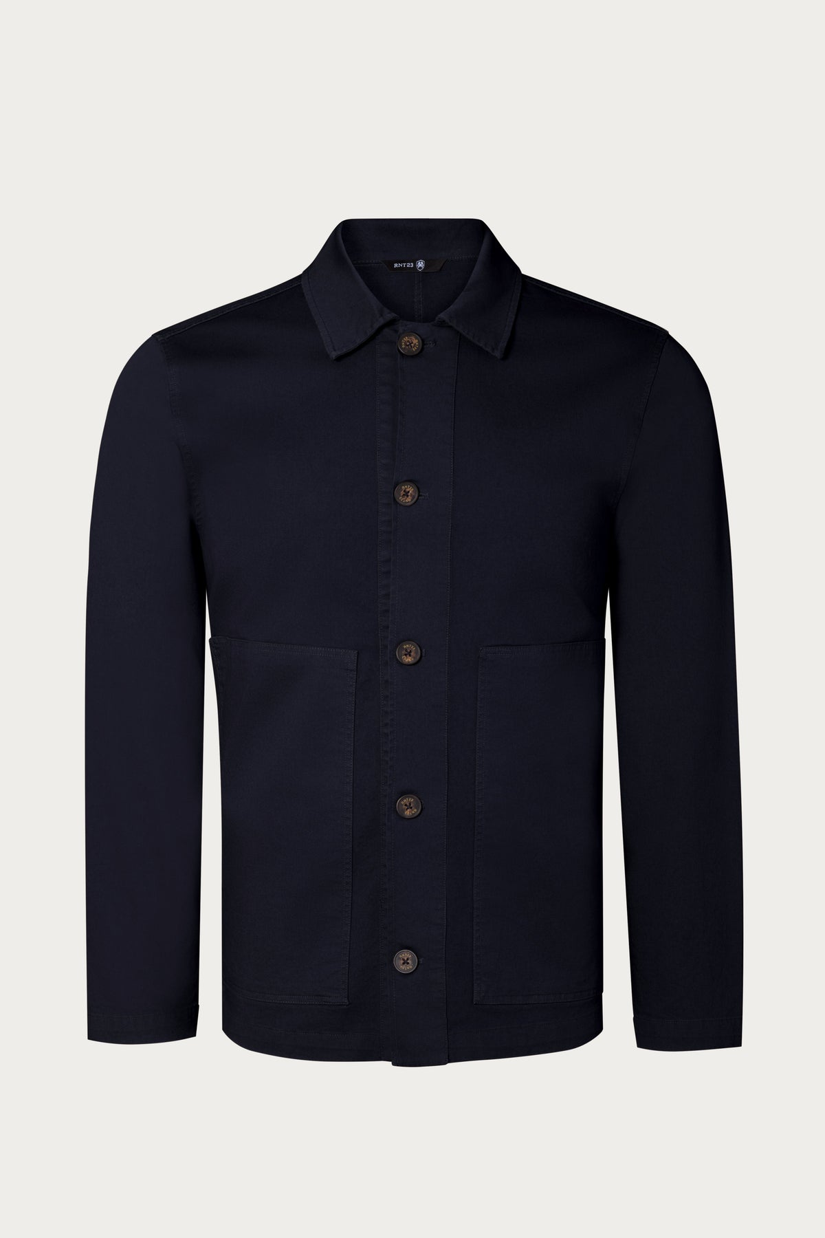 Men's Cotton Pocketed Lightweight Jacket – Navy