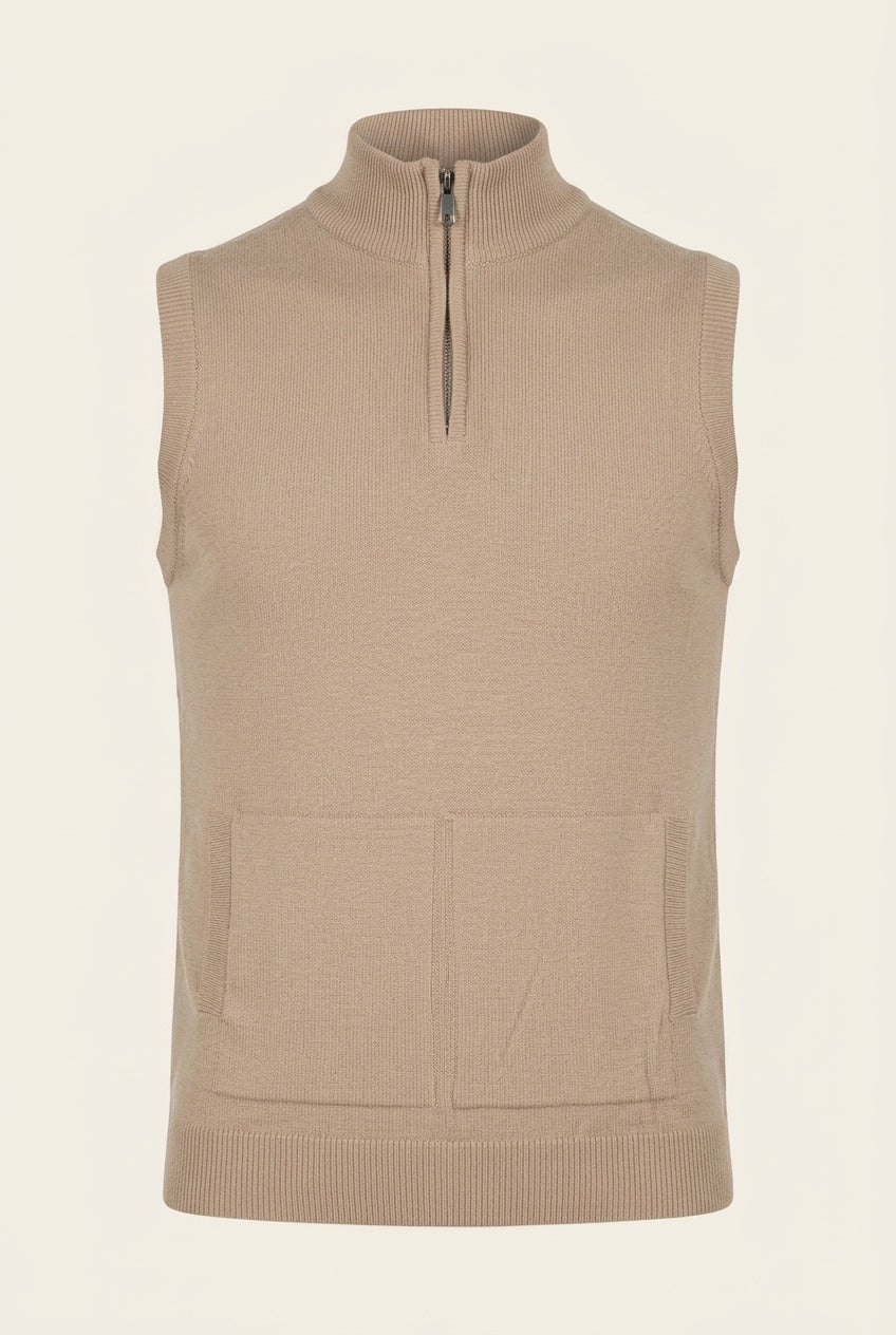 Men's Soft Drape Sweater – Beige